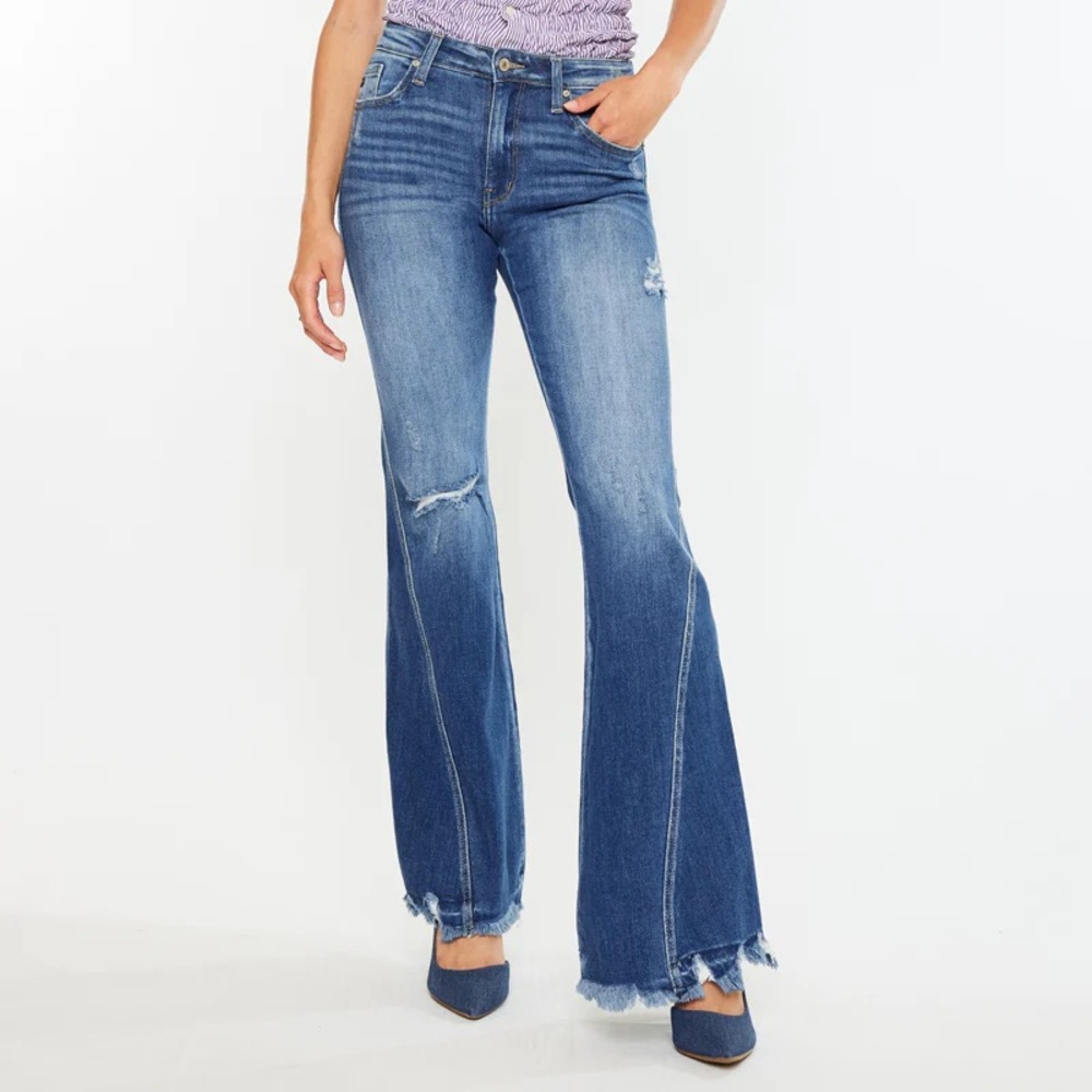 Bali High Rise Super Flare Jeans